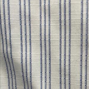 Hart Schaffner Marx White and Blue Striped Men’s Dress Shirt XL 17.5 34